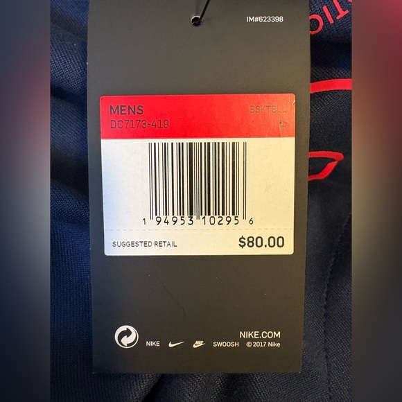 Nike WNBA Washington Mystics DriFit hoodie large new with tags - Picture 5 of 5